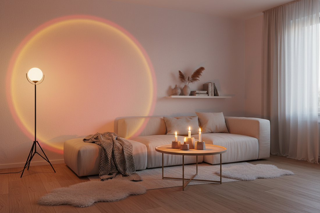 Ambient Lighting Ideas for a Cozy Nordic Living Room | HausIna