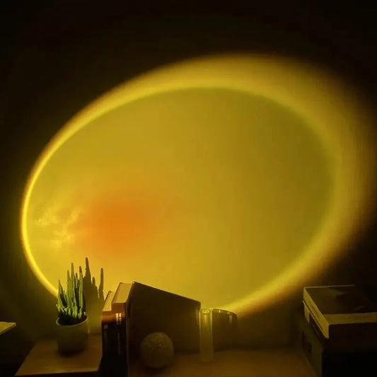 Sunset Lamp Projector – Golden Hour Home Ambiance | HausIna