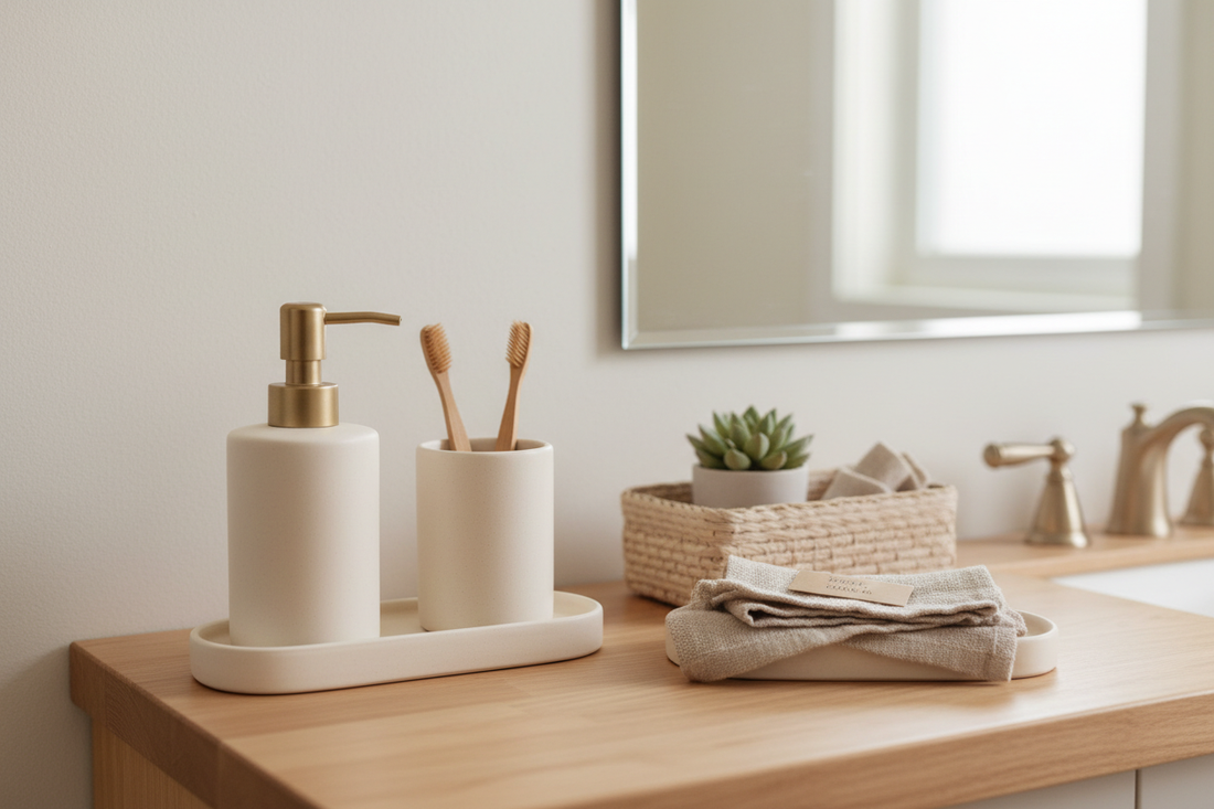 How to Organize Your Bathroom Counter Like a Pro | HausIna