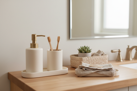 How to Organize Your Bathroom Counter Like a Pro | HausIna