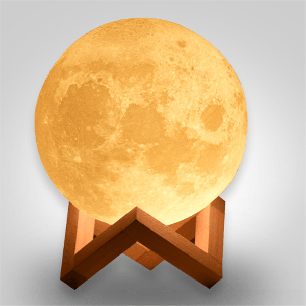 3D Moon Lamp – Touch Control Night Light - HausIna