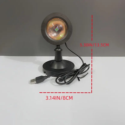 360° Sunset Lamp Projector for Magical Atmosphere