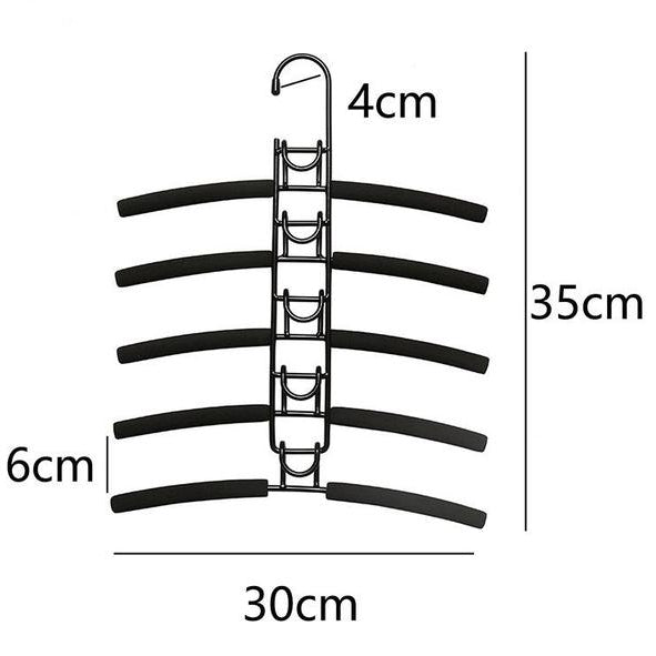 Adjustable Multifunctional Hanger and Closet Organizer