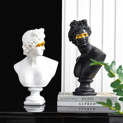 Apollo Gold Eye Sculpture - HausIna