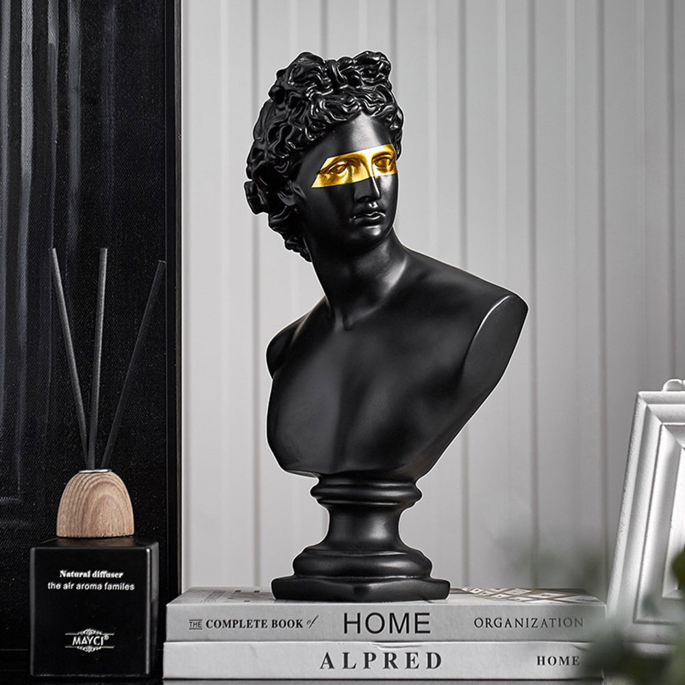 Apollo Gold Eye Sculpture - HausIna