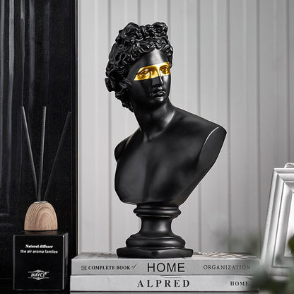 Apollo Gold Eye Sculpture - HausIna