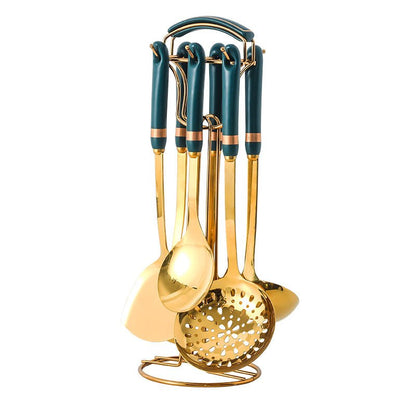 Ceramic Handle Utensil Set - HausIna