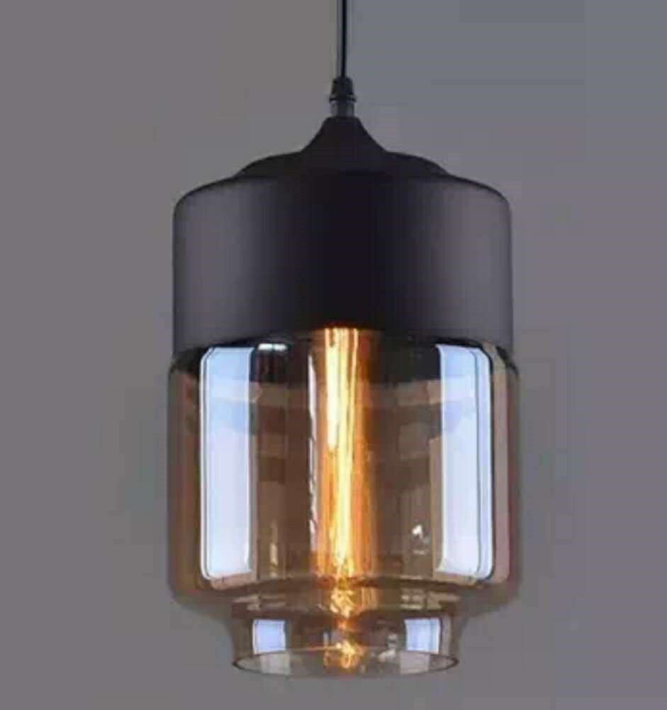 Industrial Glass Pendant Light - HausIna