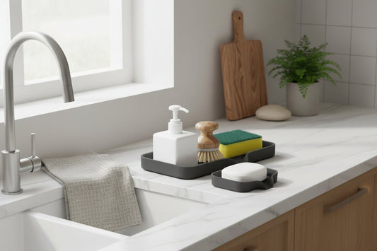 Kitchen Sink Tray – 3-Piece Silicone Set - HausIna