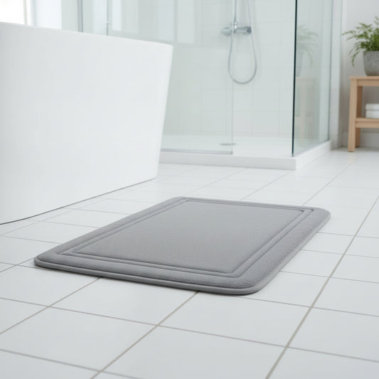 Memory Foam Bath Mat – Non-Slip, Quick Dry - HausIna
