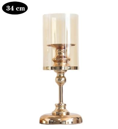Metal Candlestick Holder - HausIna