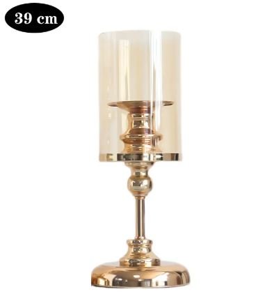 Metal Candlestick Holder - HausIna