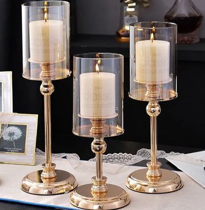 Metal Candlestick Holder - HausIna