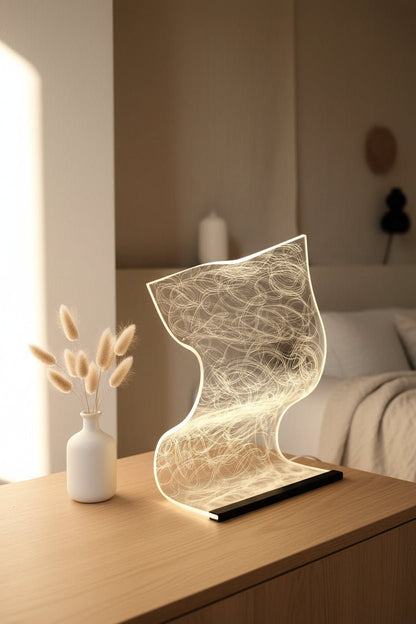 Rotating Bedside Table Lamp - HausIna